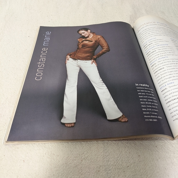 Y2K Spring Trend Fashion Magazine Makeover Celebrity InStyle 2003 Special Issue - Picture 12 of 16